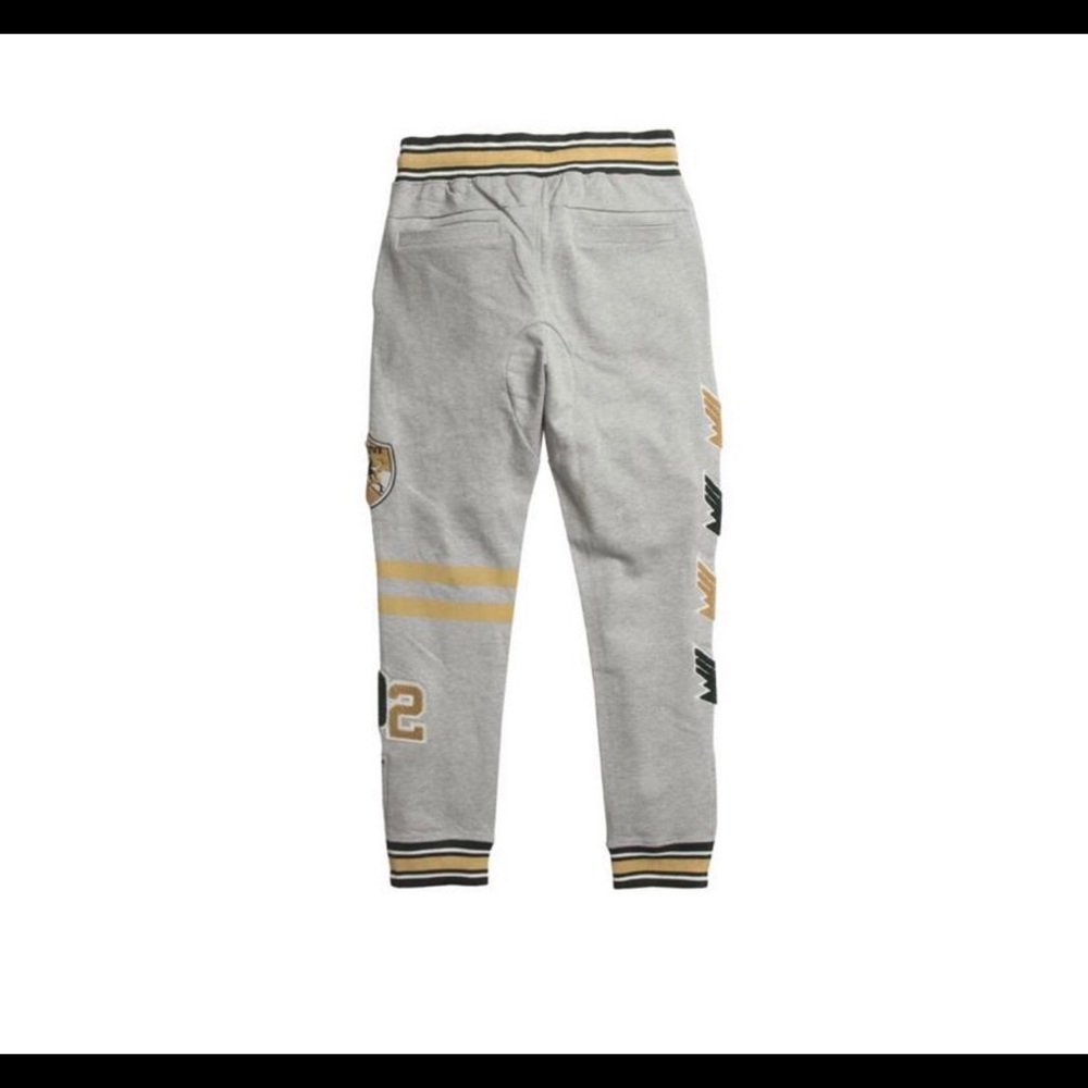 BORN FLY MEN'S TIGER FLEECE JOGGER PANTS